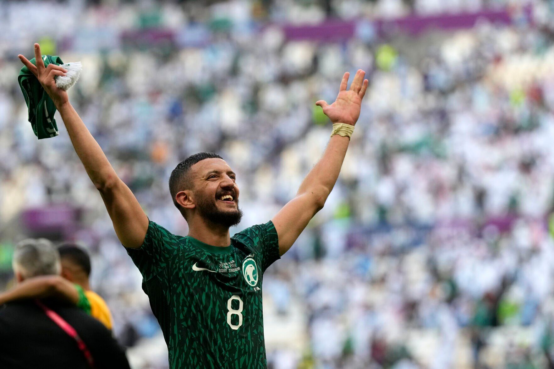 APTOPIX WCup Argentina Saudi Arabia Soccer